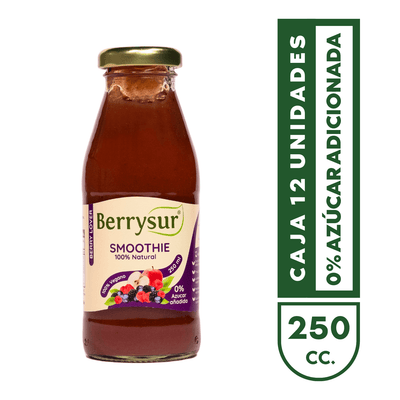 Smoothie Berry Lover 250 ml. - Pack 12 unidades