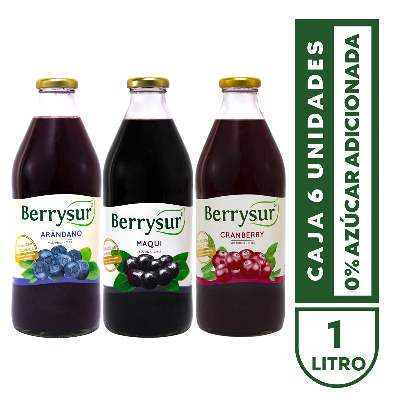 Mix Berries 1 lt. - Caja 6 unidades